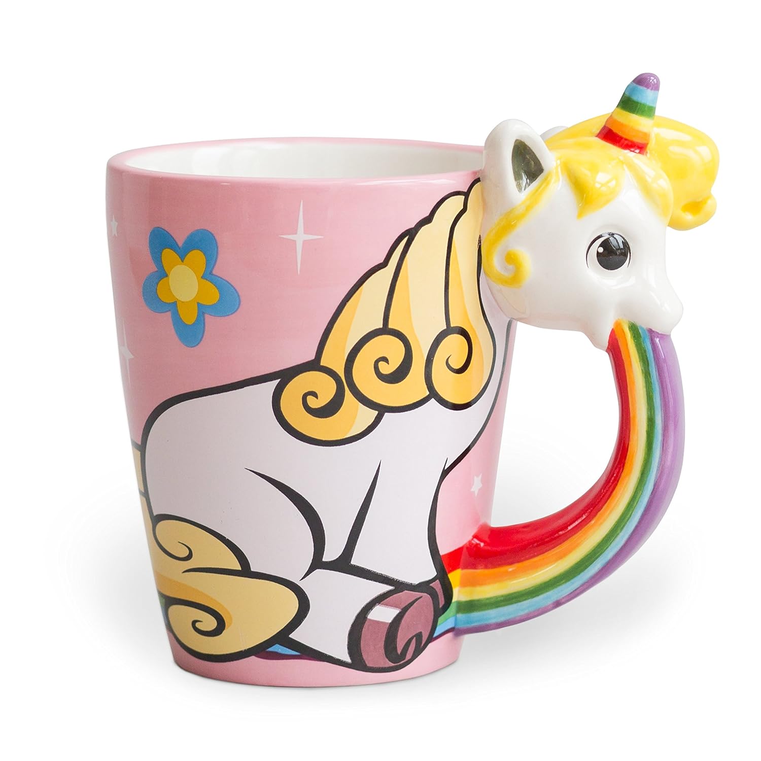 Einhorn 3D-Tasse 350ml