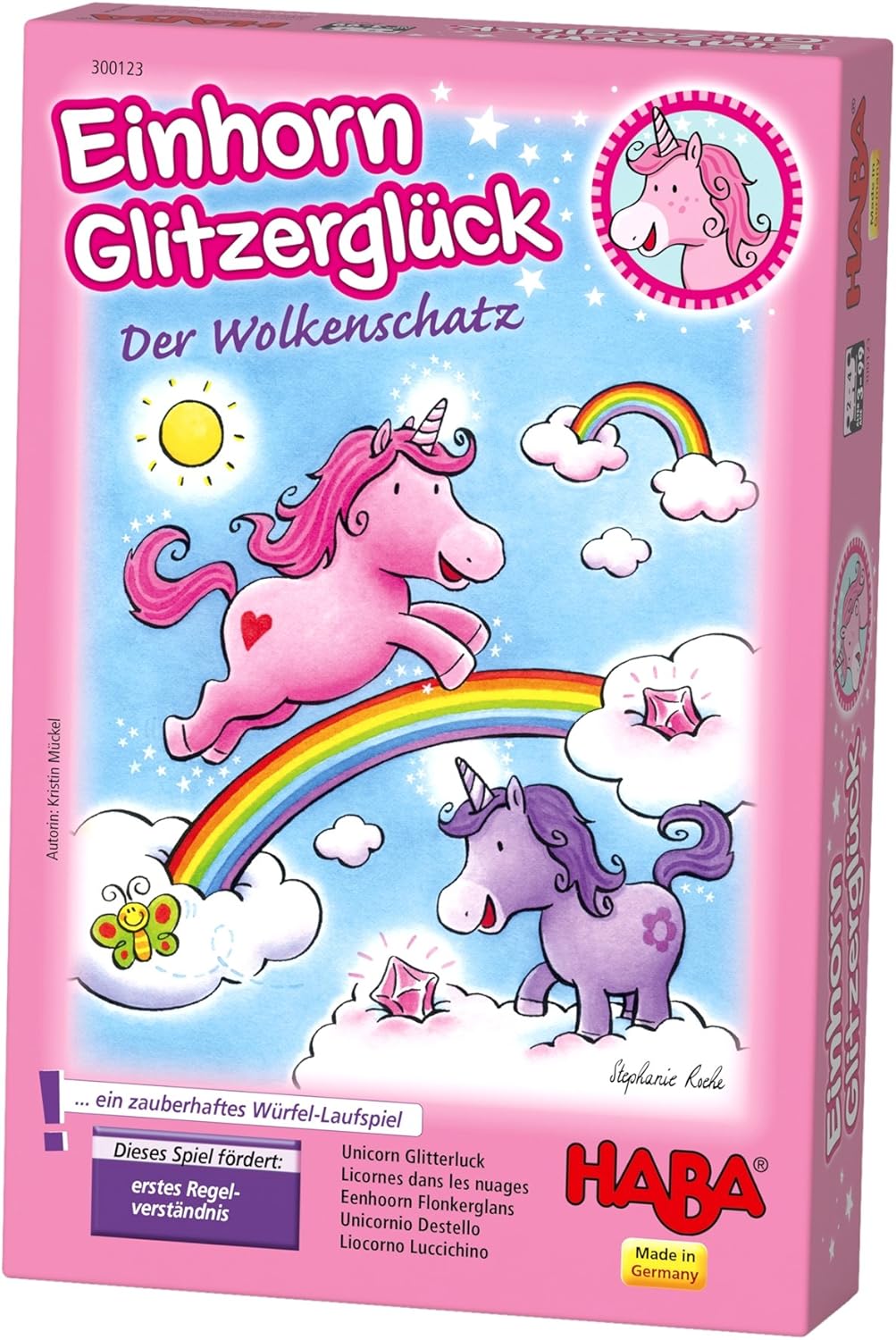 HABA - Einhorn Glitzerglück Der Wolkenschatz