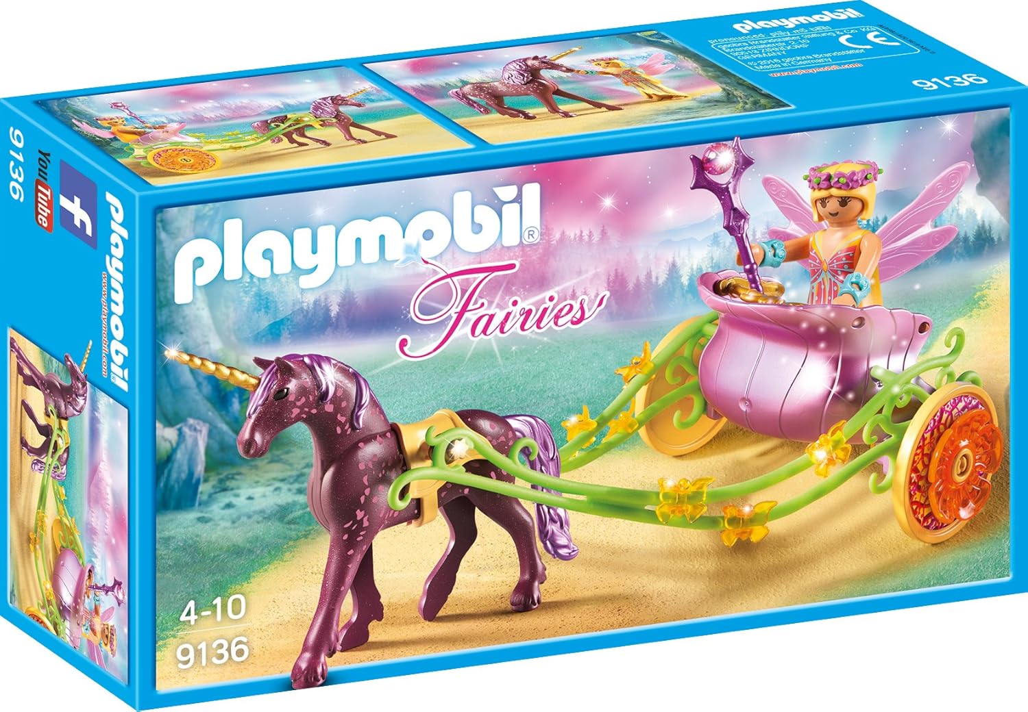 Playmobil 9136 - Blumenfee mit Einhornkutsche